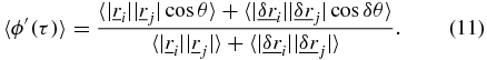 Equation (11)