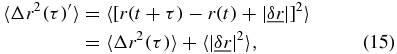Equation (15)