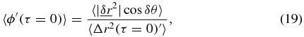 Equation (19)