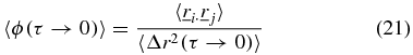 Equation (21)