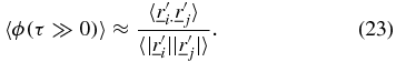 Equation (23)