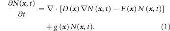Equation (1)