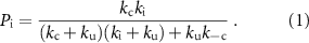 Equation (1)