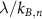 $\lambda/k_$