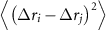$\left\langle  - \Delta } \right)}^2}} \right\rangle $