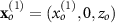 $\mathbf_o^ = (x_o^, 0, z_o)$