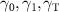 $\gamma_0,\gamma_1,\gamma_\mathrm T$