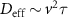 $D_\text\sim v^2\tau$