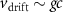 $v_} \sim g c$