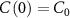 $C\left( 0 \right) = $