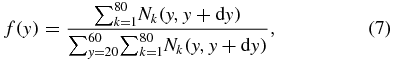 Equation (7)