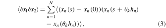 Equation (3)