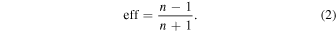Equation (2)
