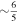 $\sim \tfrac{6}{5}$