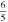 $\tfrac{6}{5}$