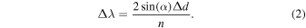Equation (2)