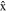 $\hat{{\rm{x}}}$