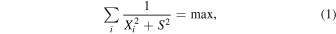 Equation (1)
