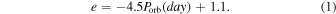 Equation (1)