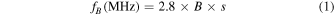 Equation (1)