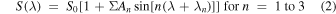 Equation (2)