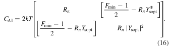 Equation (16)