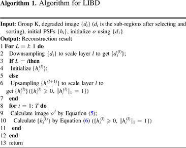 Lucky Imaging Based Blind Deconvolution Algorithm for Wide Field-of ...