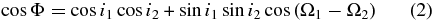 Equation (2)