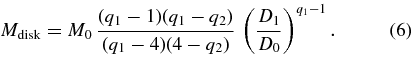 Equation (6)