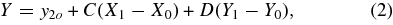 Equation (2)