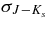 $\sigma _{J-K_{s}}$
