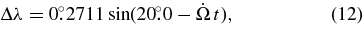 Equation (12)
