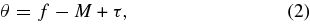 Equation (2)