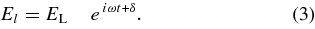 Equation (3)