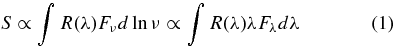 Equation (1)