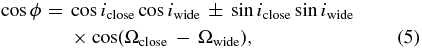 Equation (5)