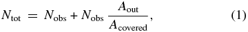 Equation (1)