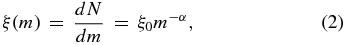 Equation (2)
