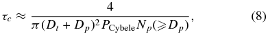 Equation (8)