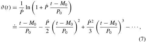 Equation (7)