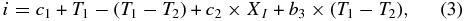 Equation (3)