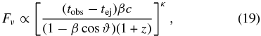 Equation (19)
