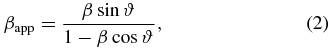Equation (2)