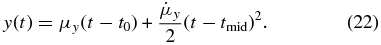 Equation (22)