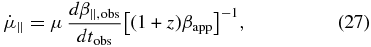 Equation (27)
