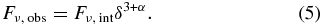 Equation (5)