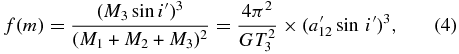 Equation (4)