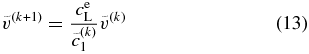 Equation (13)