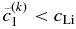 $\tilde{c}_1^{(k)} < c_{\rm Li}$