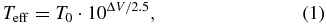 Equation (1)